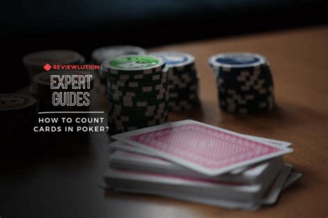 do poker players count cards